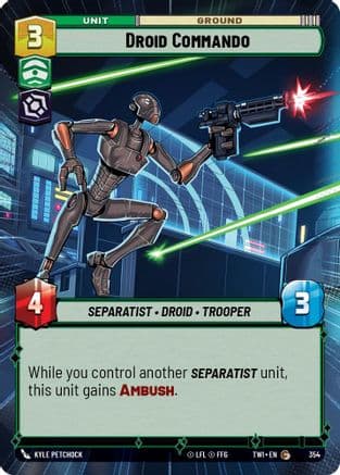 Droid Commando (Hyperspace) |  (354)  [Twilight of the Republic]