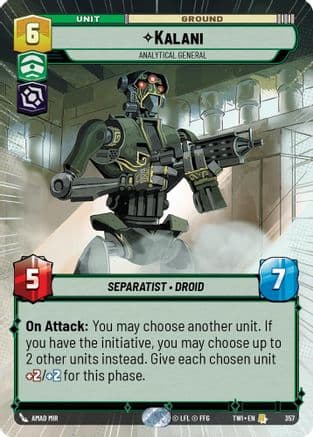 Kalani - Analytical General (Hyperspace) |  (357)  [Twilight of the Republic]