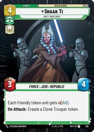 Shaak Ti - Unity Wins Wars (Hyperspace) |  (366)  [Twilight of the Republic]