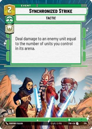Synchronized Strike (Hyperspace) |  (370)  [Twilight of the Republic]
