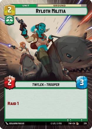 Ryloth Militia (Hyperspace) |  (378)  [Twilight of the Republic]