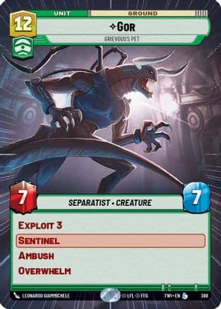 Gor - Grievous's Pet (Hyperspace) | Foil (388)  [Twilight of the Republic]