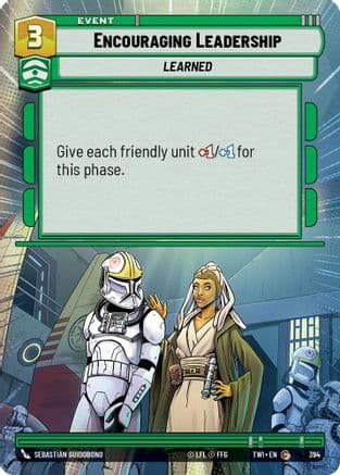 Encouraging Leadership (Hyperspace) |  (394)  [Twilight of the Republic]