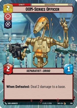 OOM-Series Officer (Hyperspace) |  (399)  [Twilight of the Republic]