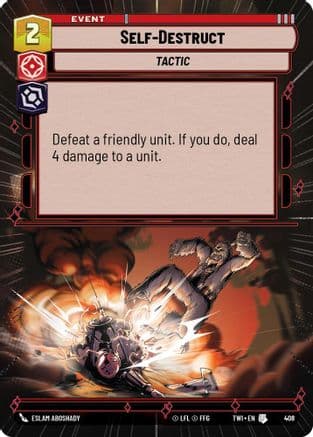 Self-Destruct (Hyperspace) |  (408)  [Twilight of the Republic]