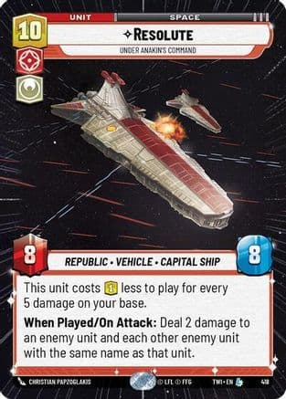 Resolute - Under Anakin's Command (Hyperspace) |  (418)  [Twilight of the Republic]
