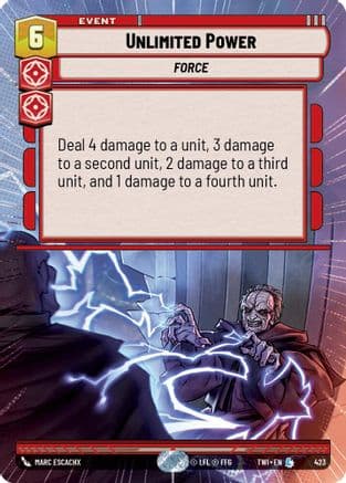 Unlimited Power (Hyperspace) |  (423)  [Twilight of the Republic]