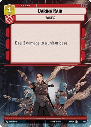 Daring Raid (Hyperspace) | Foil (437)  [Twilight of the Republic]