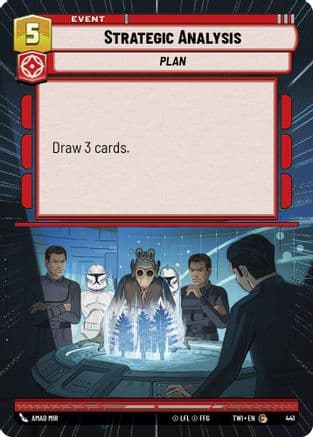 Strategic Analysis (Hyperspace) |  (441)  [Twilight of the Republic]