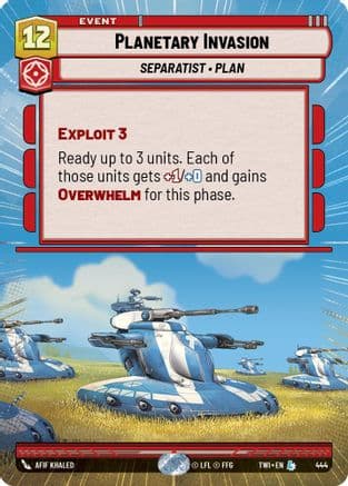Planetary Invasion (Hyperspace) |  (444)  [Twilight of the Republic]