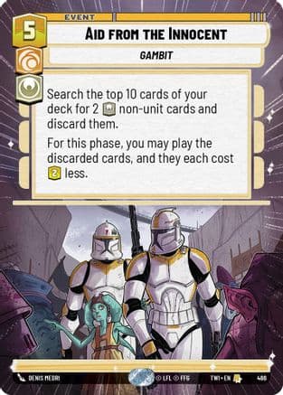 Aid from the Innocent (Hyperspace) |  (466)  [Twilight of the Republic]