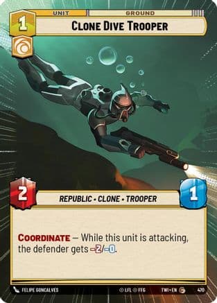 Clone Dive Trooper (Hyperspace) |  (470)  [Twilight of the Republic]