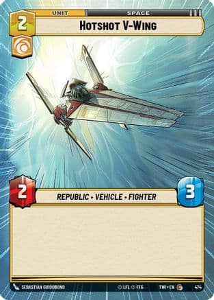 Hotshot V-Wing (Hyperspace) |  (474)  [Twilight of the Republic]