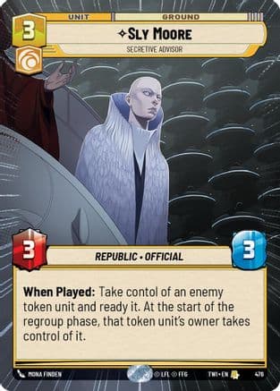 Sly Moore - Secretive Advisor (Hyperspace) |  (476)  [Twilight of the Republic]