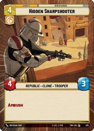 Hidden Sharpshooter (Hyperspace) |  (479)  [Twilight of the Republic]