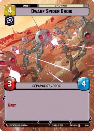 Dwarf Spider Droid (Hyperspace) |  (494)  [Twilight of the Republic]