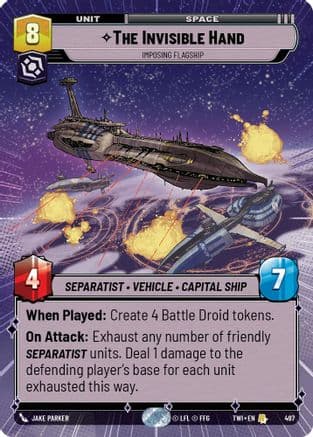 The Invisible Hand - Imposing Flagship (Hyperspace) |  (497)  [Twilight of the Republic]