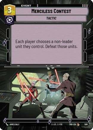 Merciless Contest (Hyperspace) |  (500)  [Twilight of the Republic]
