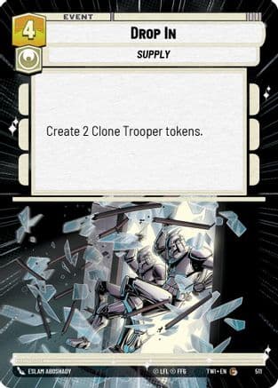 Drop In (Hyperspace) | Foil (511)  [Twilight of the Republic]