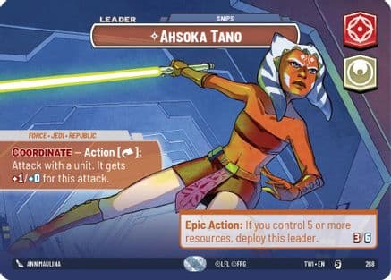 Ahsoka Tano - Snips (Showcase) | Foil (268)  [Twilight of the Republic]