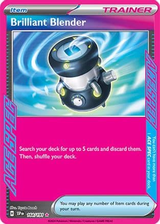 Brilliant Blender 164- SV08 Surging Sparks Holofoil