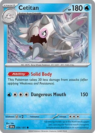 Cetitan 054/191 - SV08 Surging Sparks Reverse Holofoil