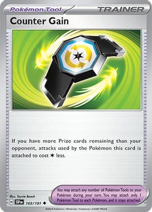 Counter Gain 169- SV08 Surging Sparks