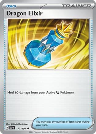 Dragon Elixir 172- SV08 Surging Sparks Reverse Holofoil