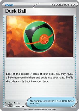 Dusk Ball 175- SV08 Surging Sparks Reverse Holofoil
