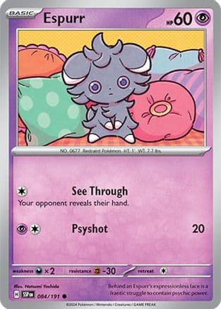 Espurr 084- SV08 Surging Sparks