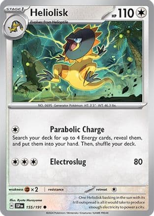 Heliolisk 155- SV08 Surging Sparks