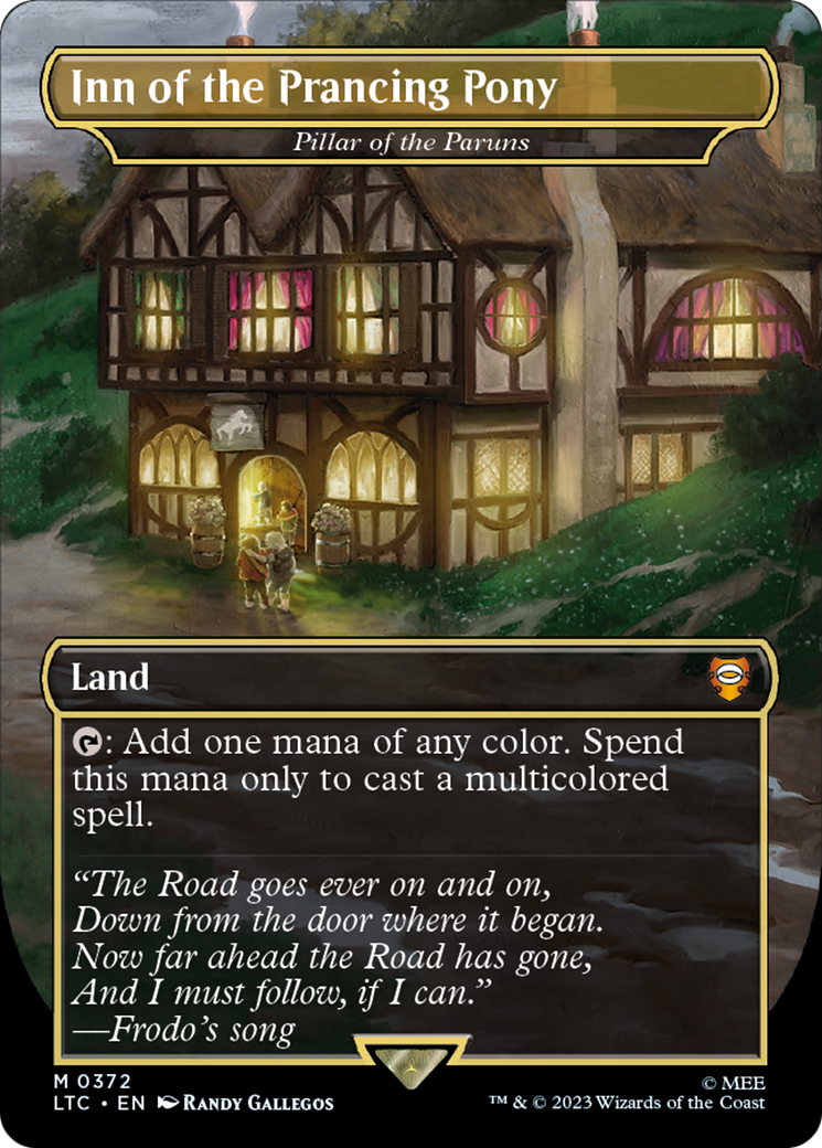Pillar of the Paruns - Inn of the Prancing Pony [The Lord of the Rings: Tales of Middle-Earth Commander] Foil