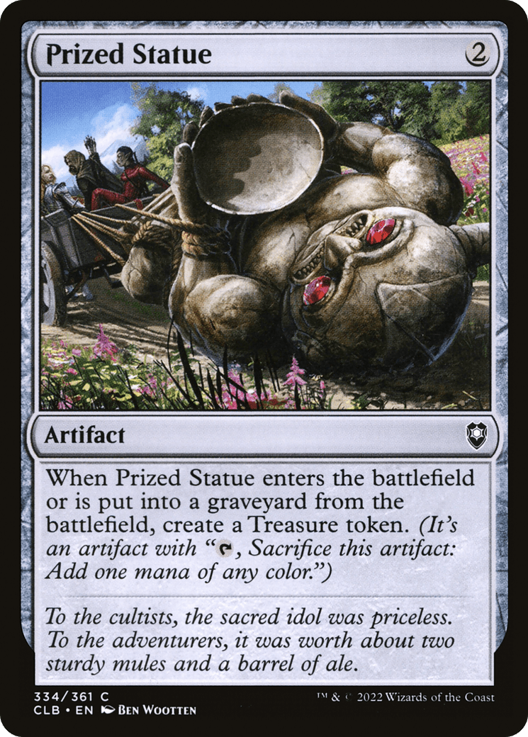 Prized Statue [Commander Legends: Battle for Baldur's Gate] Foil
