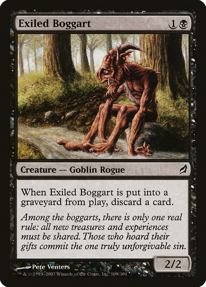 Exiled Boggart 109/301 (Lorwyn) 