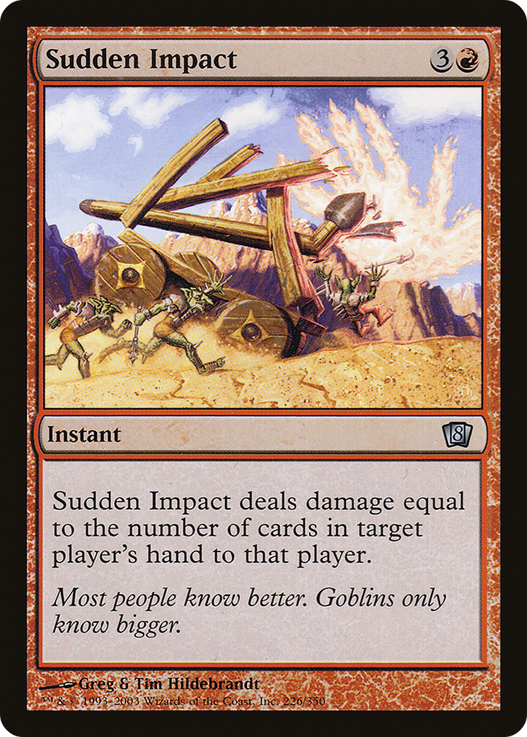 Sudden Impact [Eighth Edition] Foil