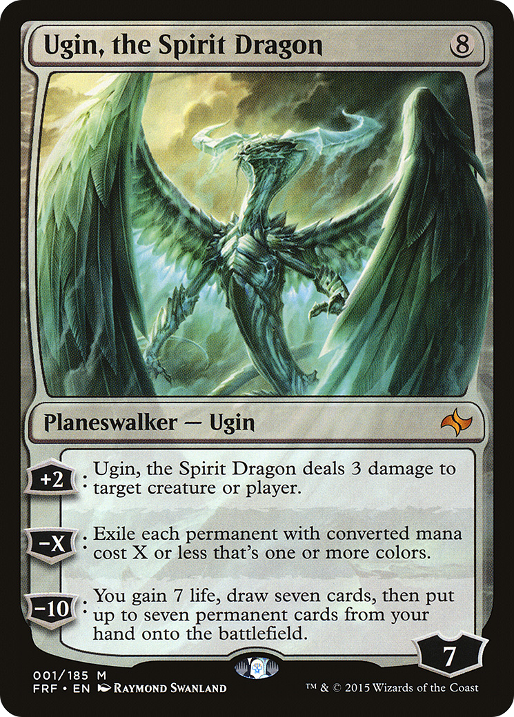 Ugin, the Spirit Dragon [Fate Reforged] Foil