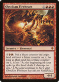 Obsidian Fireheart 140/249 (Zendikar) 