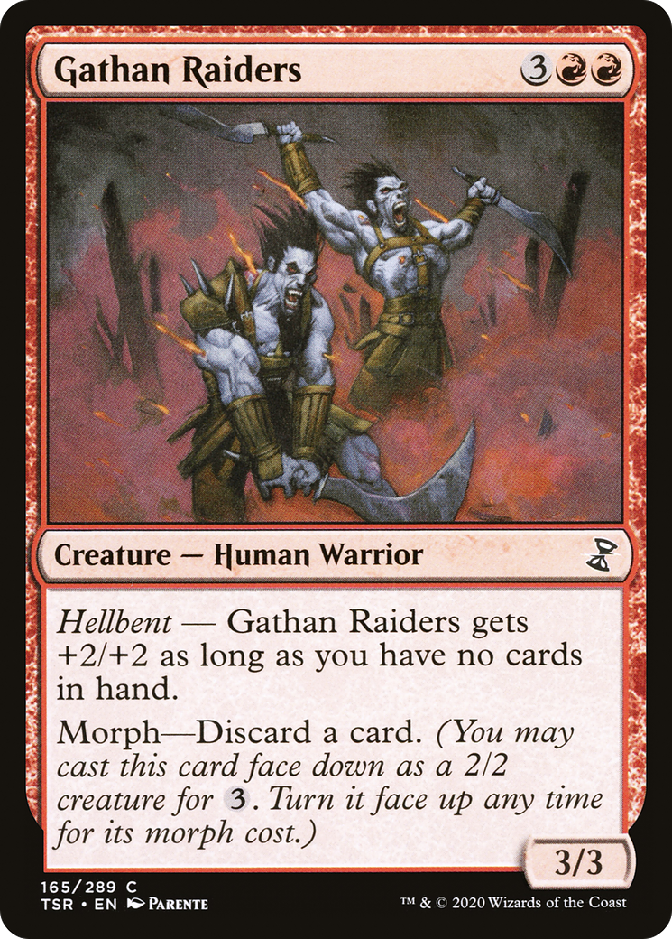 Gathan Raiders [Time Spiral Remastered] Foil