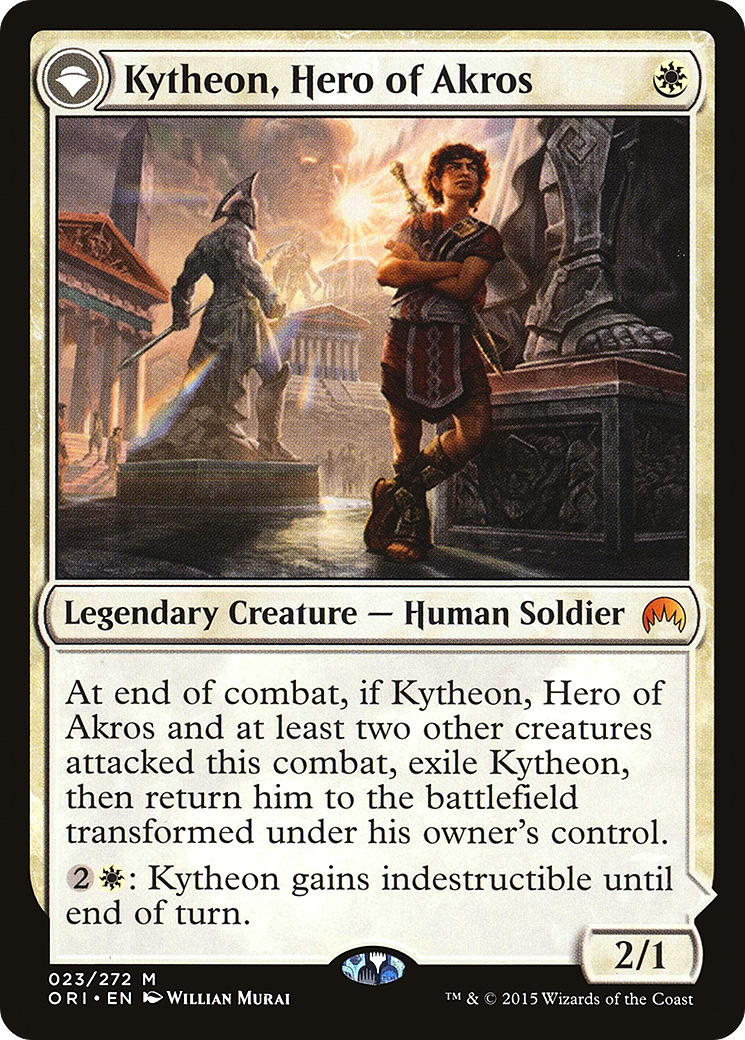 Kytheon, Hero of Akros // Gideon, Battle-Forged [Magic Origins] Foil