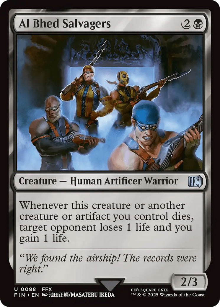 Al Bhed Salvagers (088) [FINAL FANTASY]  Foil