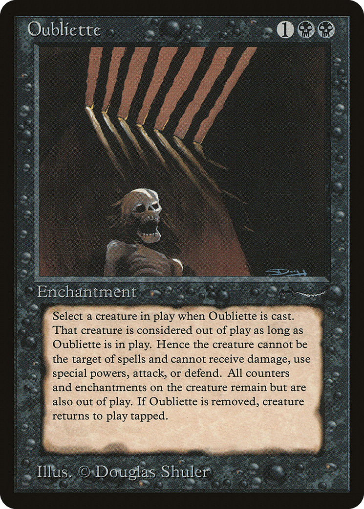 Oubliette (Light Mana Cost) [Arabian Nights]