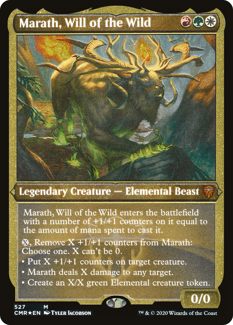 Marath, Will of the Wild (527) [Commander Legends]  Foil