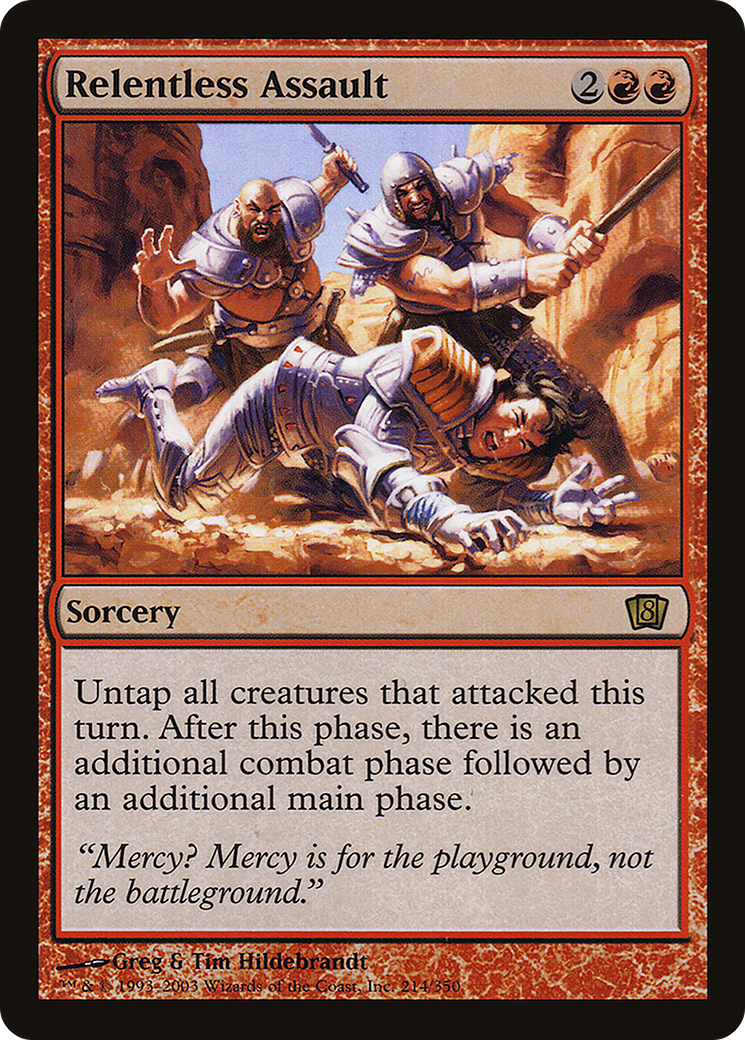 Relentless Assault [Eighth Edition] Foil