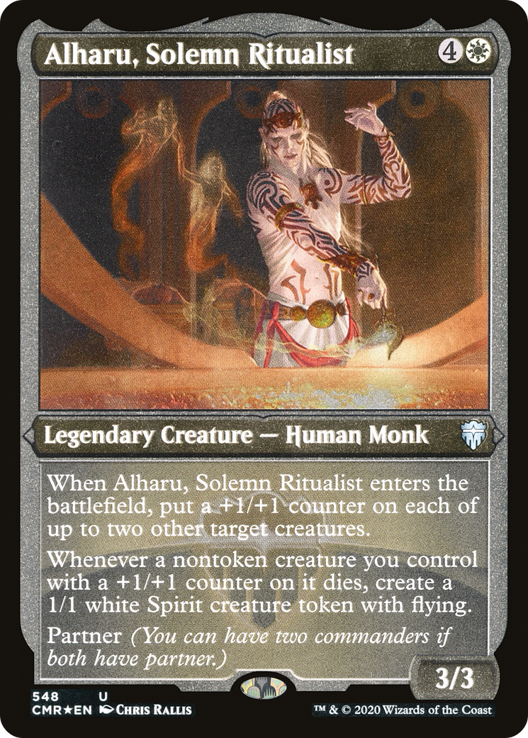 Alharu, Solemn Ritualist (548) [Commander Legends]  Foil
