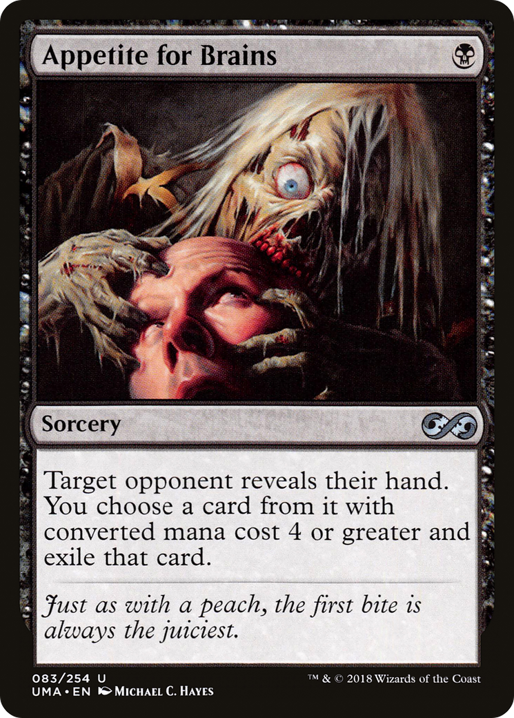 Appetite for Brains [Ultimate Masters] Foil