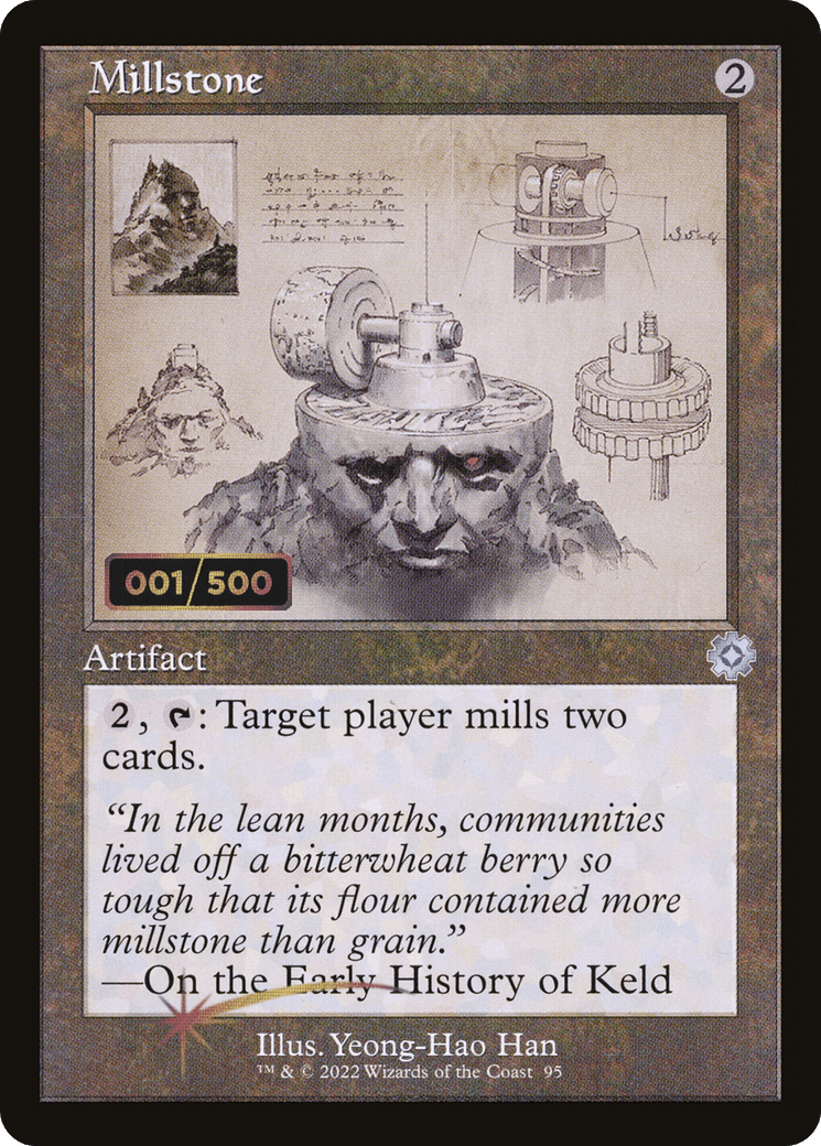 Millstone (Retro Schematic) (Serialized) [The Brothers' War Retro Artifacts]