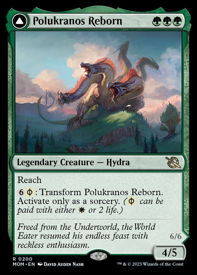 Polukranos Reborn // Polukranos, Engine of Ruin [March of the Machine] Foil