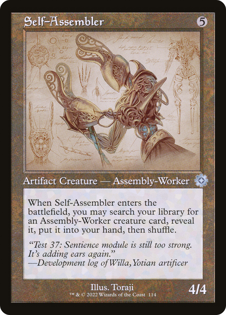 Self-Assembler (Retro Schematic) [The Brothers' War Retro Artifacts] Foil