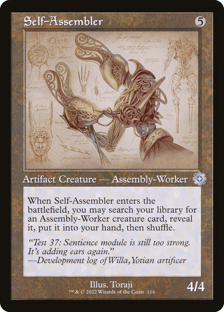 Self-Assembler (Retro Schematic) [The Brothers' War Retro Artifacts]