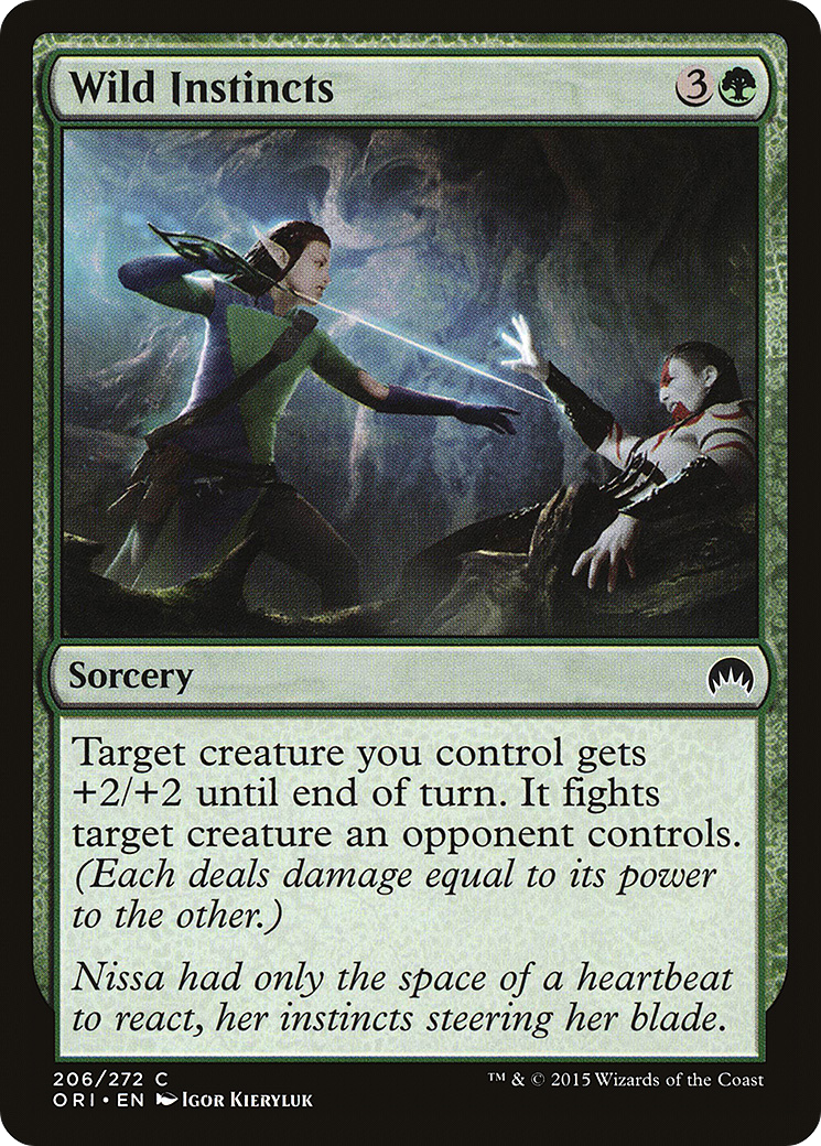 Wild Instincts [Magic Origins] Foil